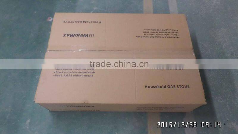 Built-in tempered Glass 5 burners gas stove/gas cooker for sale