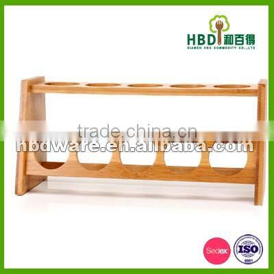 Kitchen glass spice set with rack wholesale