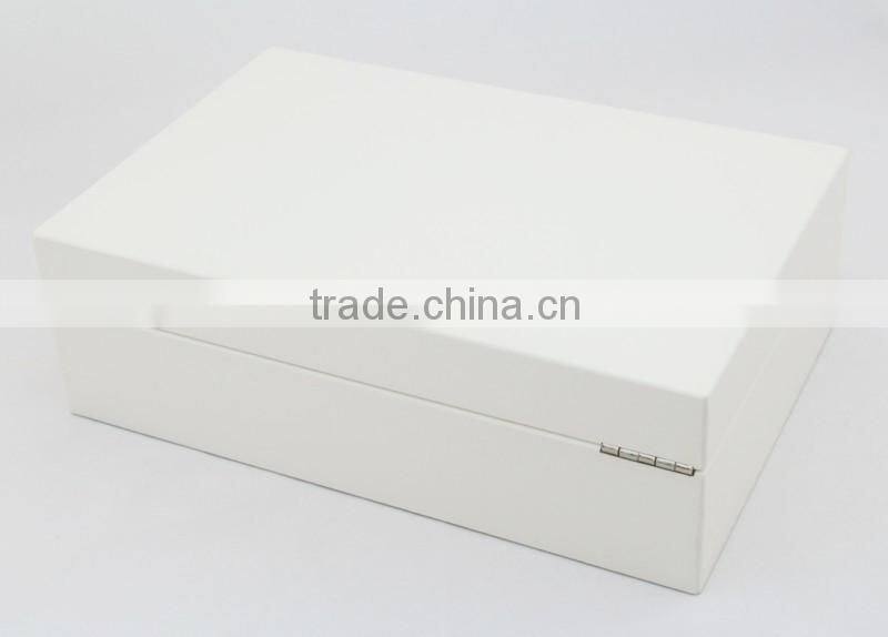 Luxury white Wooden jewelry Box wholesale