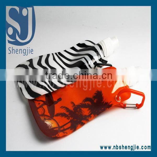 Trade Assurance folding water bottle/drink bottle/water bag canteen/water bag canteen