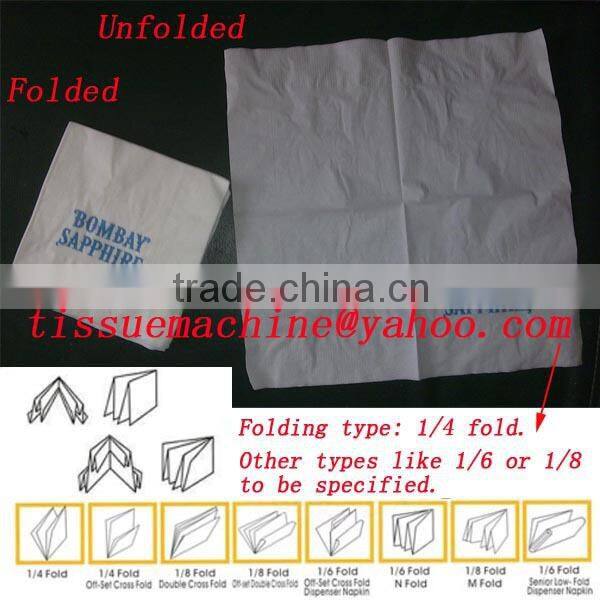 Fastest 2500 Piece Automatic Printing Napkin Paper Machine
