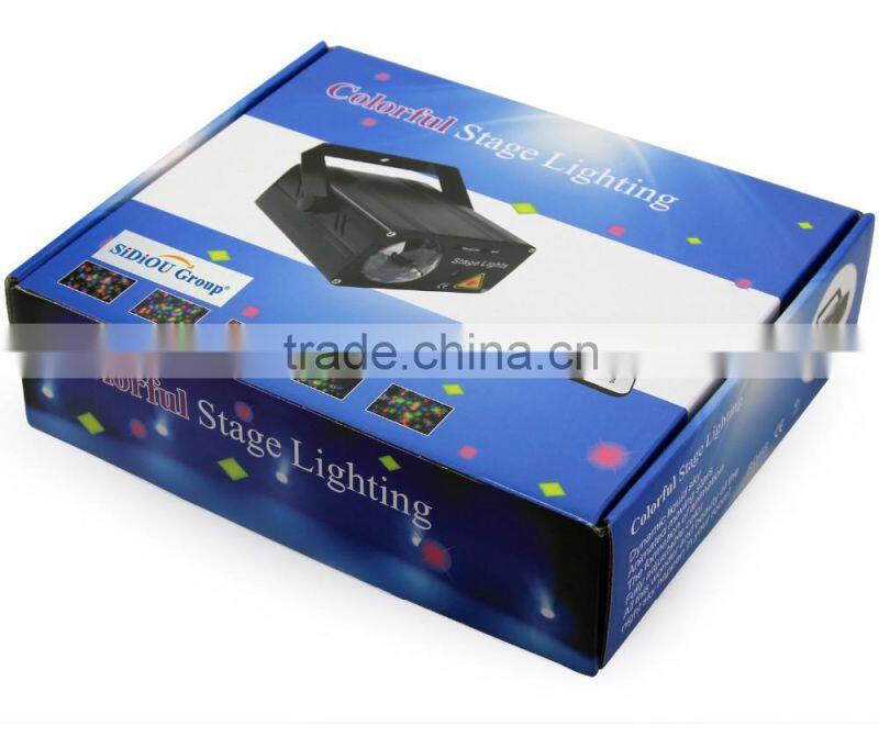 Sidiou Group 108 Sound Activated Mini Laser Lighting, Green and Red, Black Model