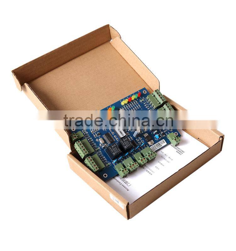 1/2/4 doors web wiegand door access control system tcp ip