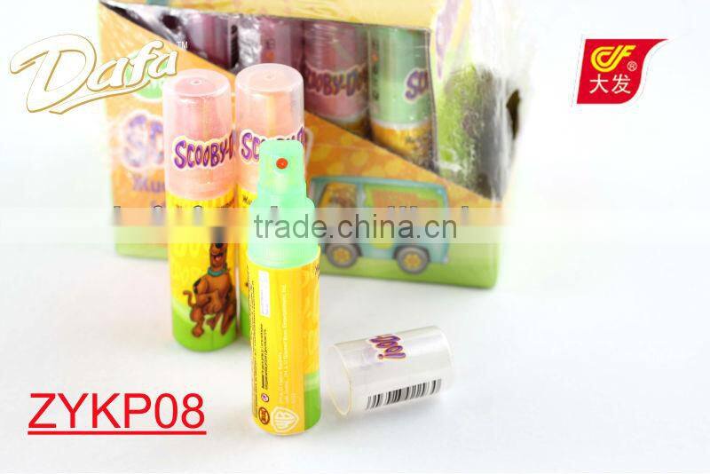 Dafa cartoon candy spray,sour spray candy,spray candy