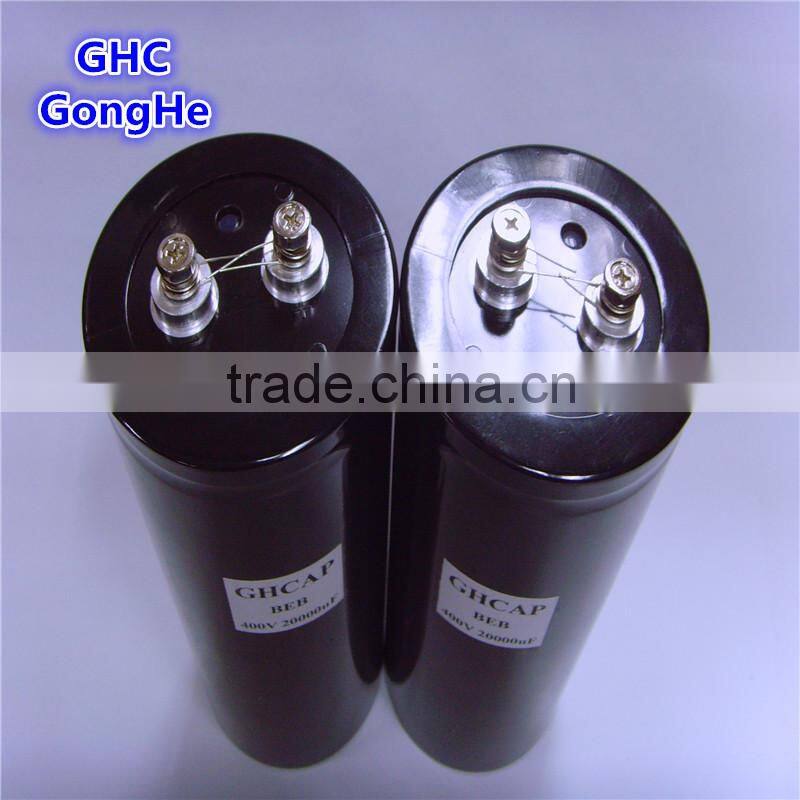 high efficiency laser use capacitor 400v20000uf Aluminum Electrolytic Capacitor