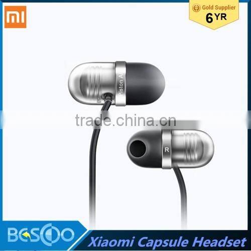 Original Xiaomi Piston Capsule Earphone with Mic Remote Silicone Headset for Xiaomi Mobile Phone In-Ear Computer MP3 Piston3