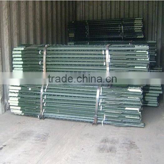 10ft t post american steel fence t bar fence post