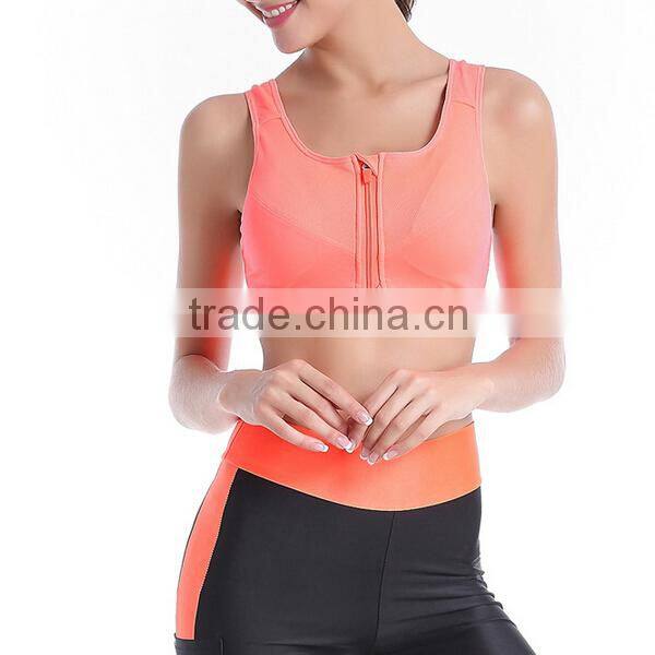2015 New Product Seamless Fitness Yoga Bra Custom Sport Bra For Women