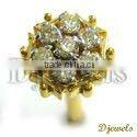 Diamond Nose Pins, Ladies Gold Nose Pins, Nose Pin Jewellery