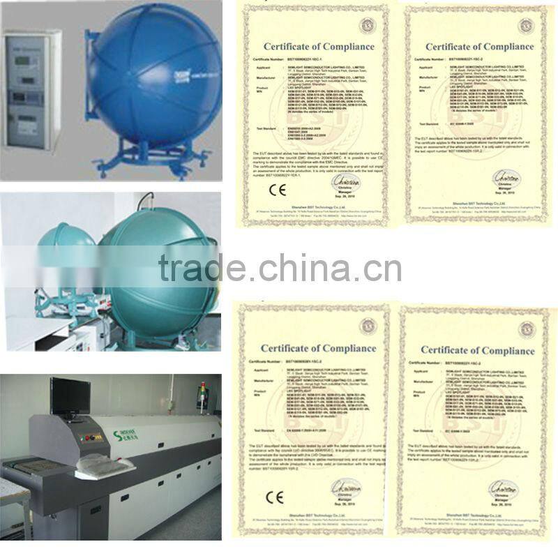Shenzhen LED Plug Light AC85-265V 13W