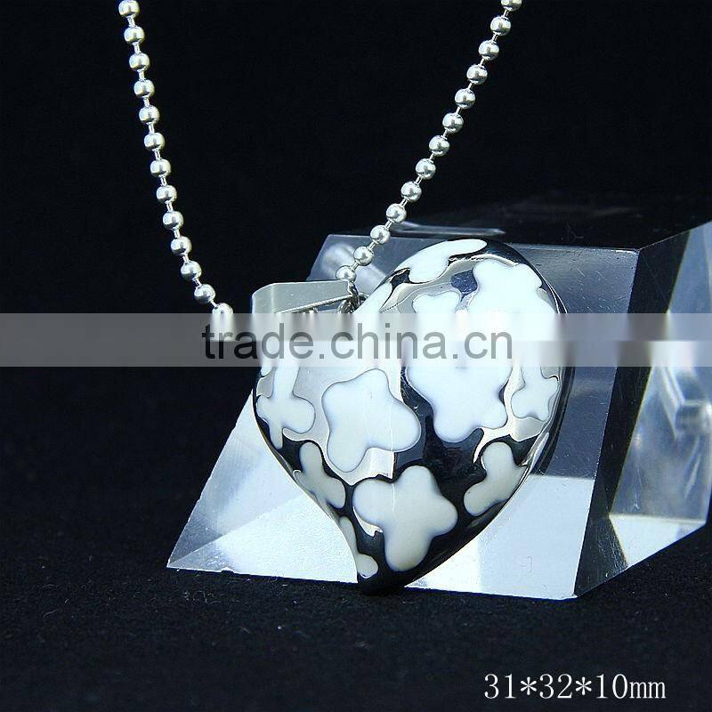 hot selling enamel heart pendants for wholesale