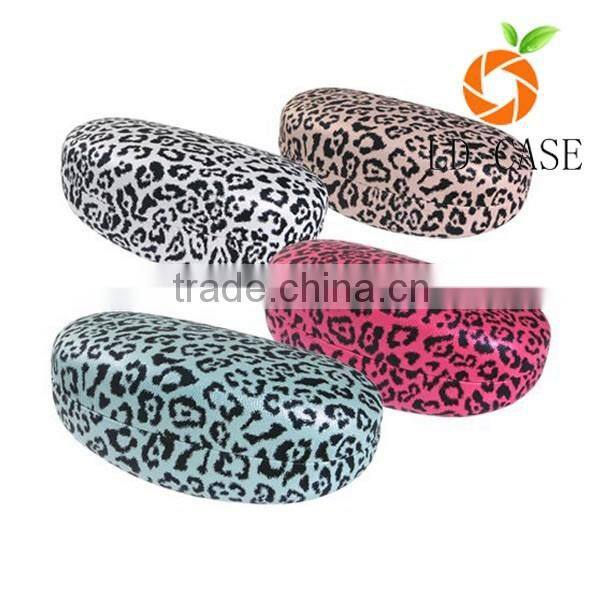 new style leopard print glasses case, designer glass cases ,reading glasses for lady