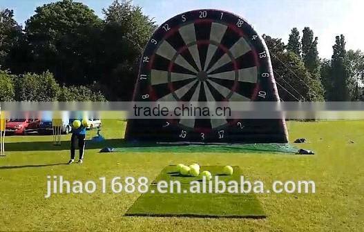 2016 New design giant inflatable dartboard, soccer darts, football dart board