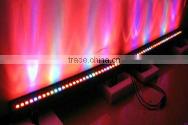 Outdoor epistar 110lm/w wireless dmx led wall washer light