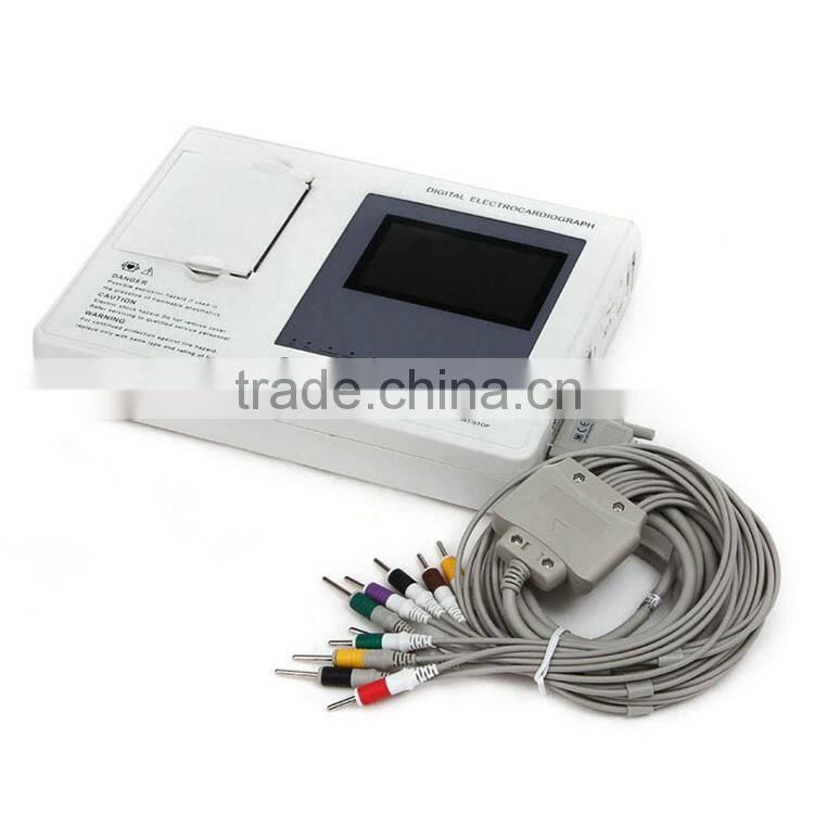 Economic Style Interpretive 3 Channel ECG Machine EKG-903A3