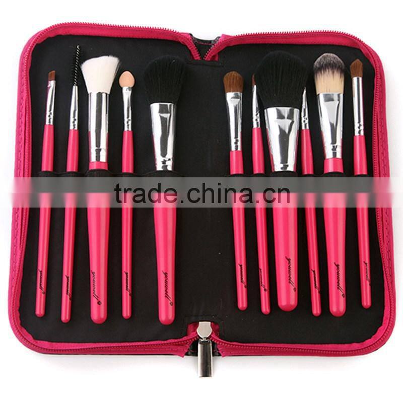 New arrival make up brush set 11pcs set hot sale good makeup brush set