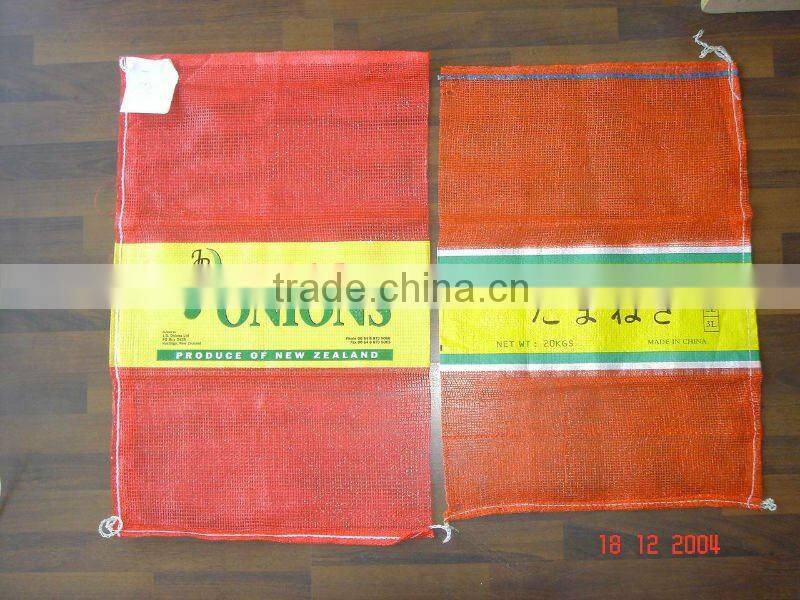 PP/ PE Net Bag/ Knitted Mesh Bag/ Woven Bags Supplier from China