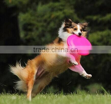 2017 hot selling silicone Flying Disc dog frisbee