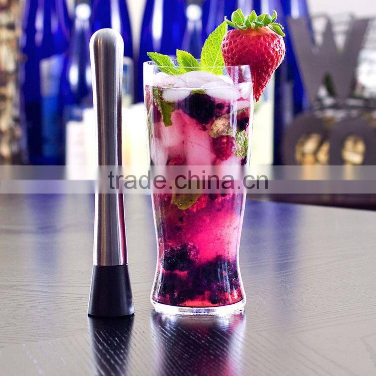 Fruit crusher masher drink mullder bar tool cocktail muddler