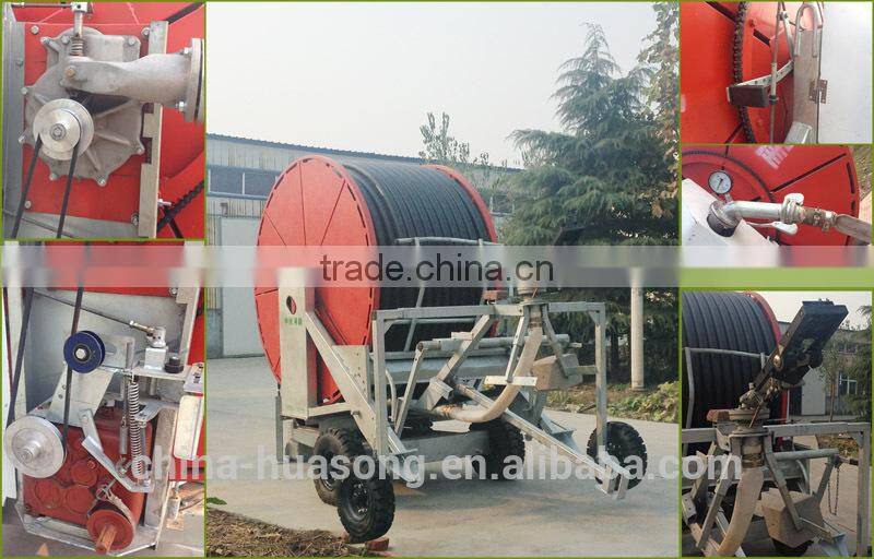 JP50-160 Stable Working Agricultural Reel Type Irrigation Machinery