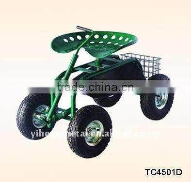 Vintage Metal Mini tractor seat Old Antique Farm seat TC4501