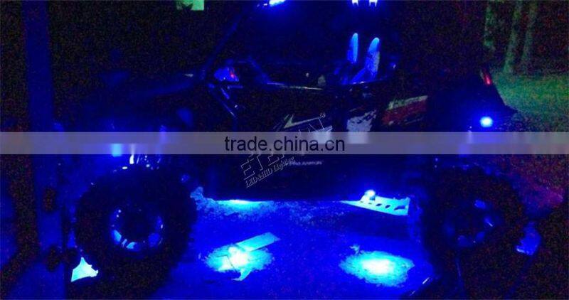 9W high brightness Multicolor RGB Rock Lights For Jeep Wrangler JK TJ WJ XJ MJ Trucks offroad