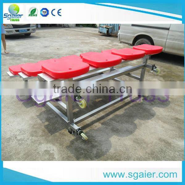 aluminum grandstand/aluminum mobile grandstand/aluminum durable mobile grandstand on sale