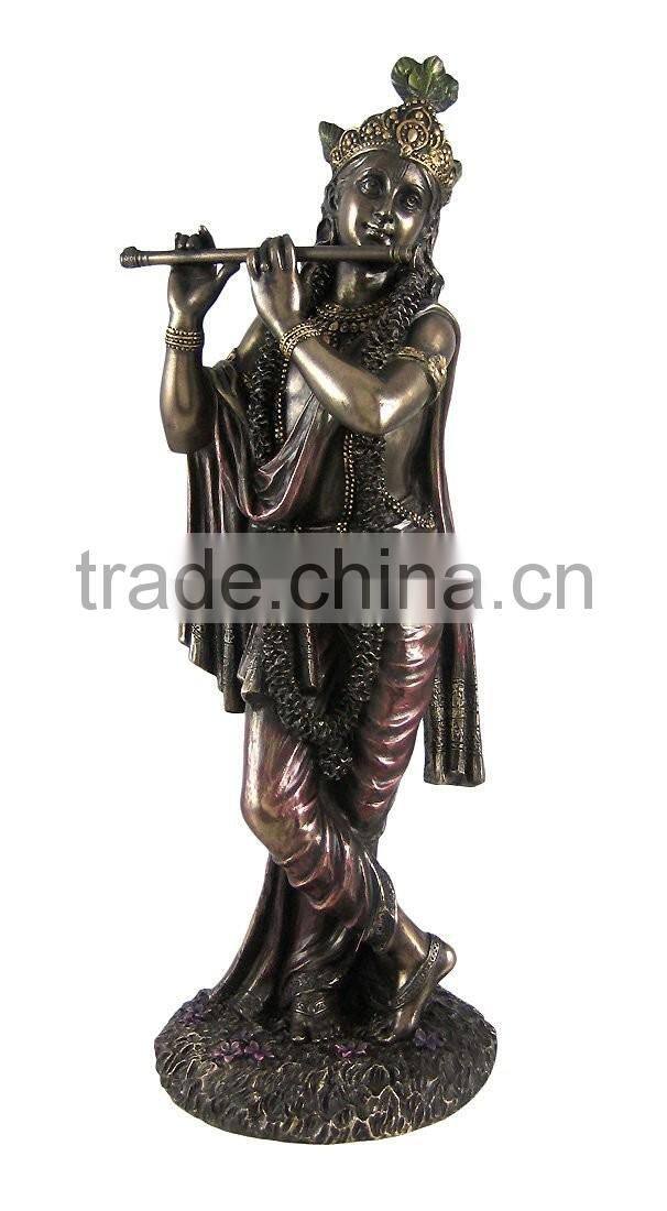Krishna Hindu God of Love Divine Joy Statue Figure Figurine