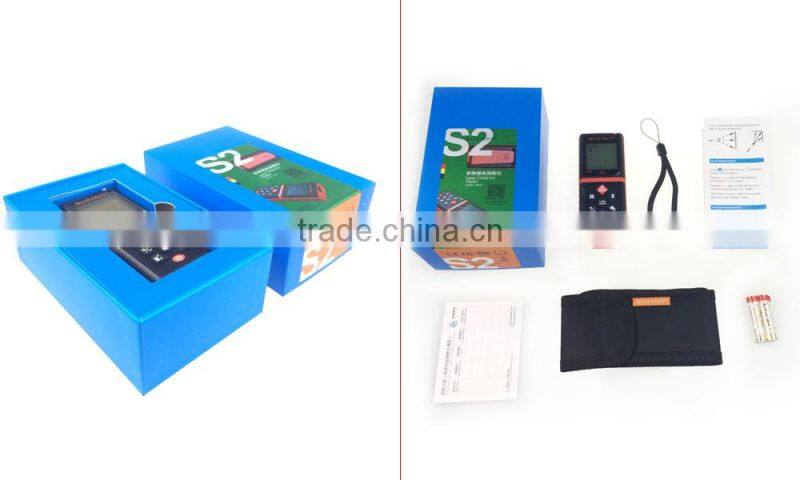 60m Digital Laser Distance Meter Rangefinder OEM Laser Measurer Handheld Laser Measuring Instrument