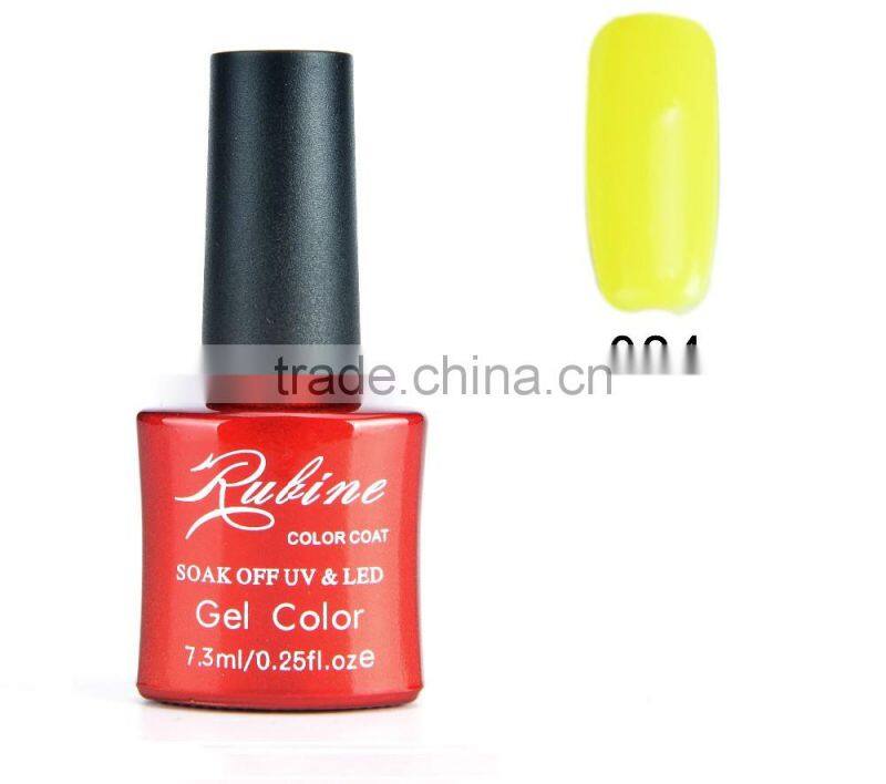 2016 Cheap Gel Nail Polish The Lowest MOQ Colorful UV Gel Nail Polish