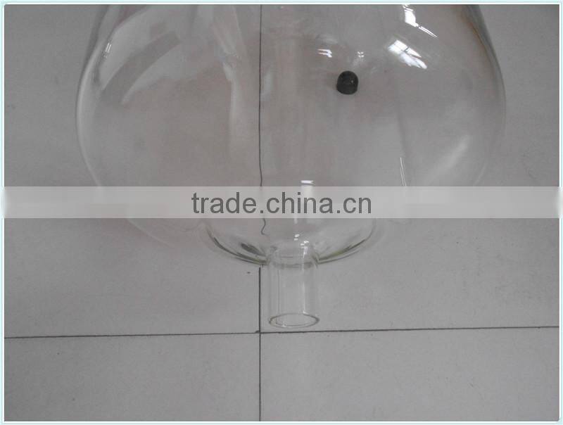 Glass Milk Meter in the Milking Parlor