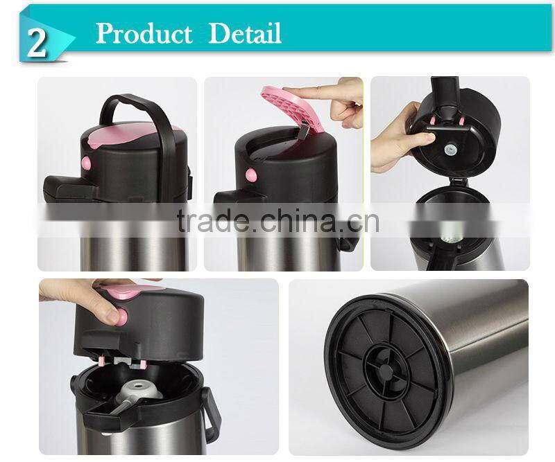 Popular metal outer glass liner vacuum juice vacuum air pot (AGUN)