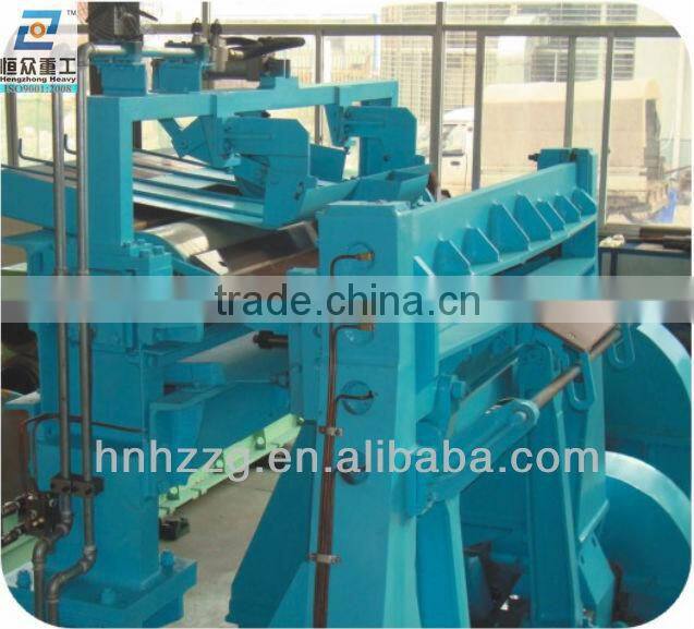 CNC Hydraulic System Aluminum Sheets /Strips Flying Shear Line