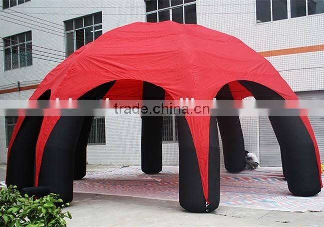 Mobil Giant PVC tarpaulin and Oxford Cloth Inflatable Tent for Sales