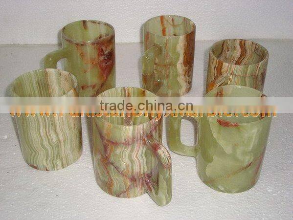MANUFACTURER AND EXPORTERS ONYX COFFEE CUPS OR MUGS HANDICRAFTS