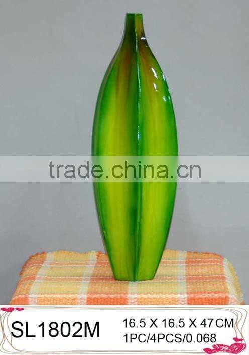 2015 new fiberglass disposable flower vase for decoration
