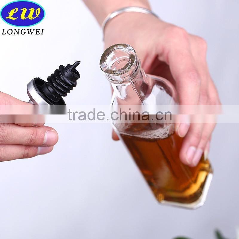 60ml 100ml 240ml square oil bottle