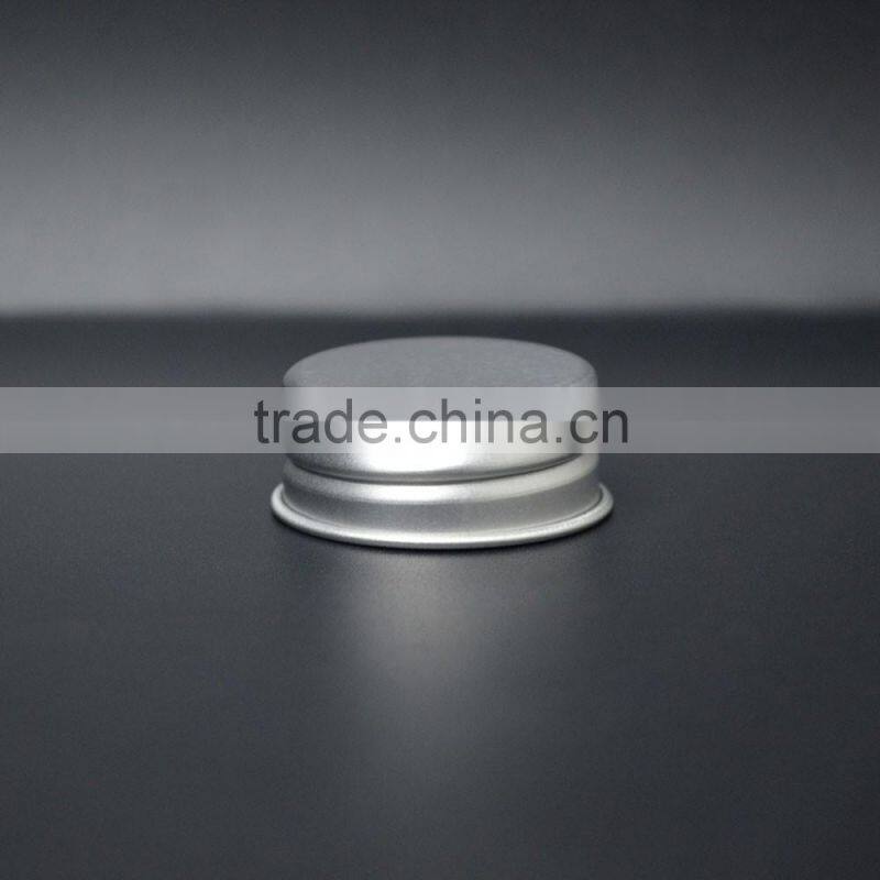 Factory price wholesale screw cap grey aluminum cap