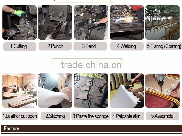 Hot sale Golden wedding king throne chair with flower back