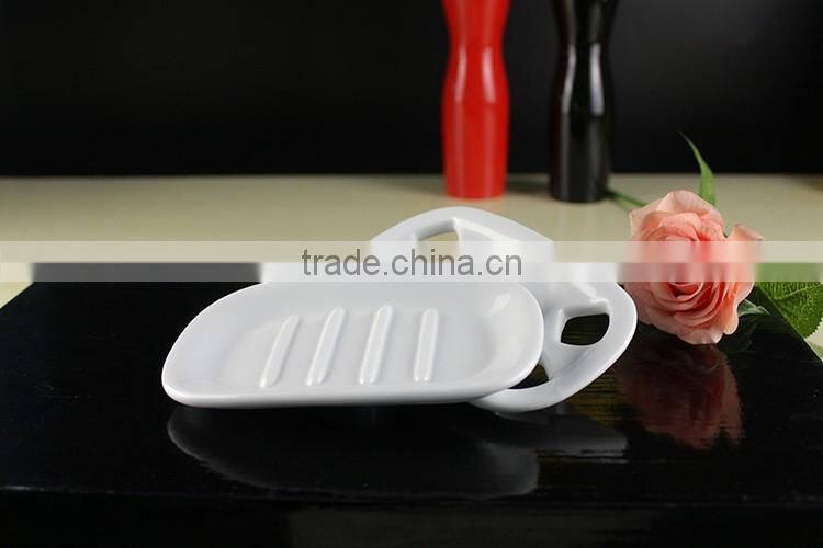 2017 trending products fashion bath accessories ceramic soap dish