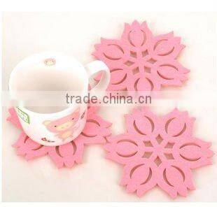promotional polyester felt cup mat