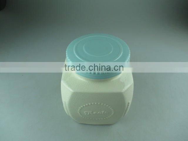 Stocklot ceramic canister/pot in cheap price