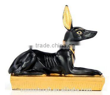 Realistic 3D bull dog resin statue