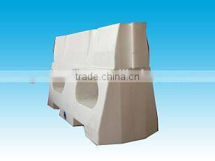 plastic water filled crowd control barrier