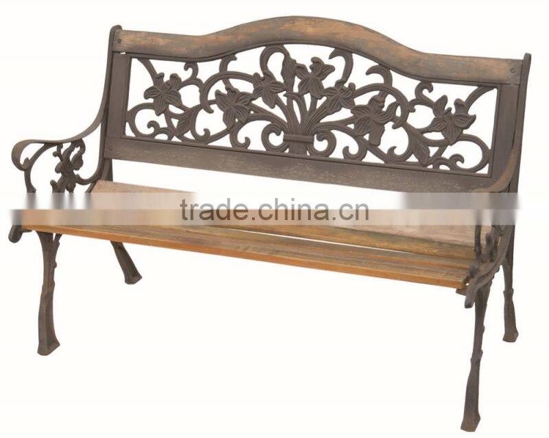 Trade Assurance outdoor chair cast iron bench supplier