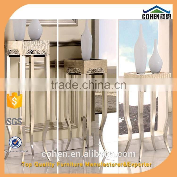 deluxe design modern stylish flower stands/rack for home furniture decoration