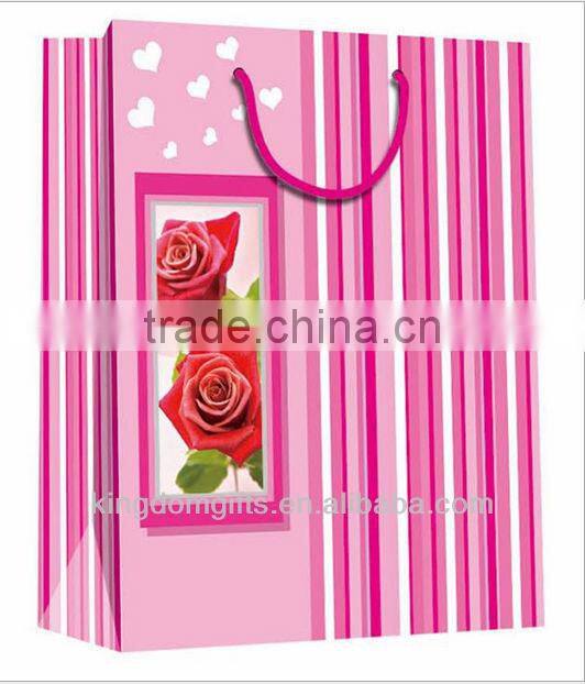 Hot Selling Shopping Copper Plate Paper Bags
