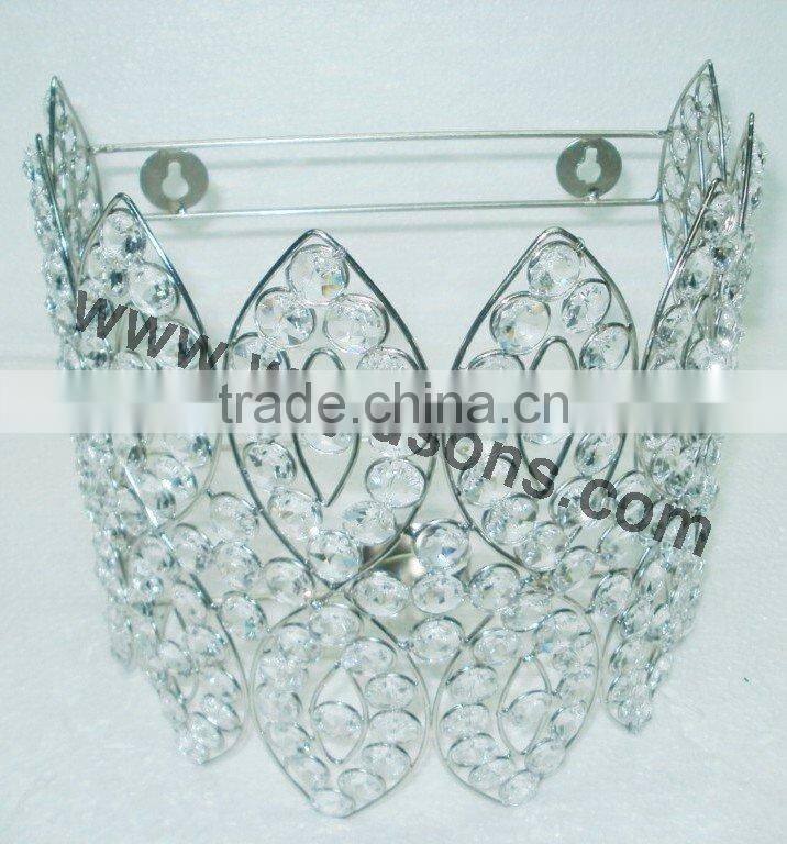 Crystal Beaded Votive Candle Holders
