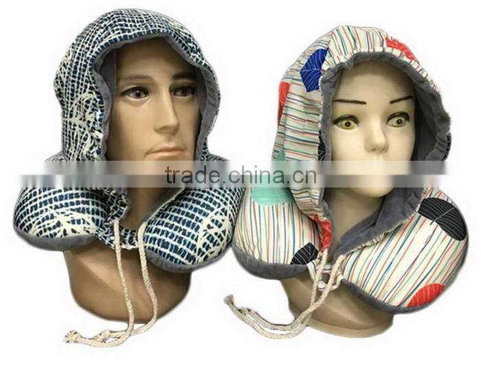 Comfortable U Shape Foam Particles Soft Neck Pillow