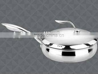 SS201 Stainless Steel Frying Pan